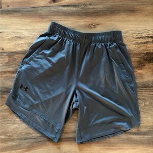 Under Armour Men's Charcoal Athletic Shorts